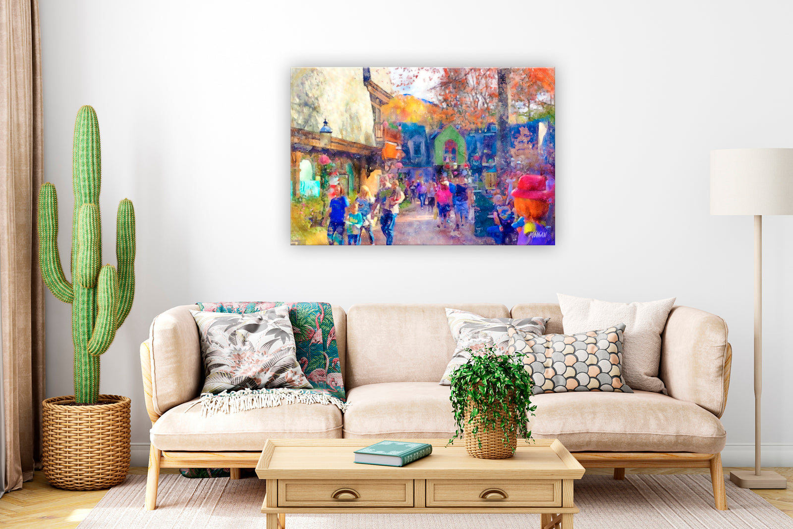 The Village – Smoky Mountains wall art.